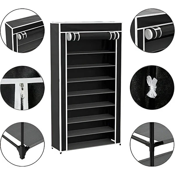 Stable durable shoe rack