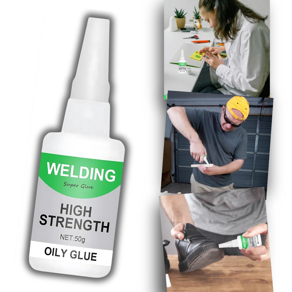 Welding high strength oily glue | Glue for plastic | Ceramic glue | Adhesive for glass | Leather glue repair - Ozerty Versatile Welding High Strength Oily Glue - Ozerty